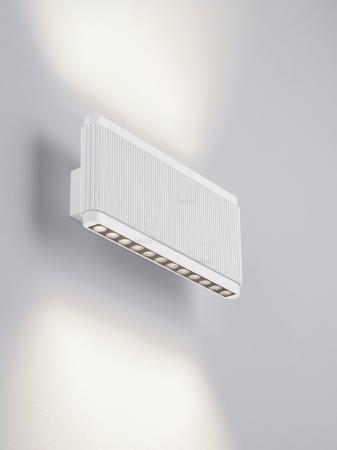 Helestra KOBE LED Wandleuchte 11 W 840 lm 2700 K Warmweiß CASAMBI Smart IP20 Mattweiß